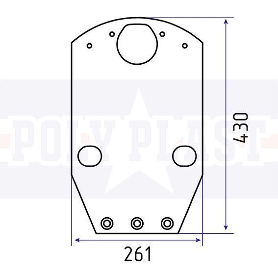 Комплект защиты дисковых косилок&nbsp;Kverneland&nbsp;PP3604 PP3604 фото